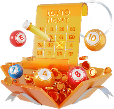 Lottery tickets and balls